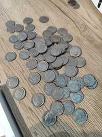 Zestaw monet one dime USA od 1965 do 1996 76 sztuk
