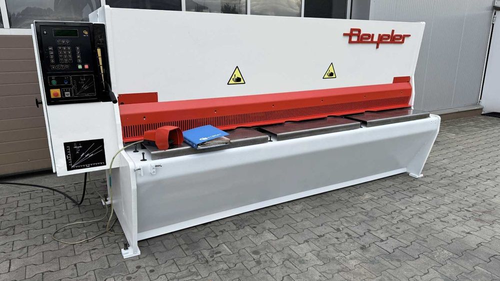 Gilotyna nożyce do blachy Beyeler Szwajcaria typ VR CNC 3070 x 6,5 mm