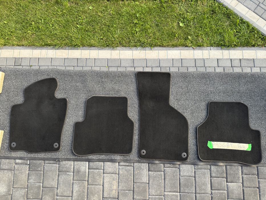 Коврики оригінальні на VW Passat B7 B6 Ворсові 3C1 863 011 C