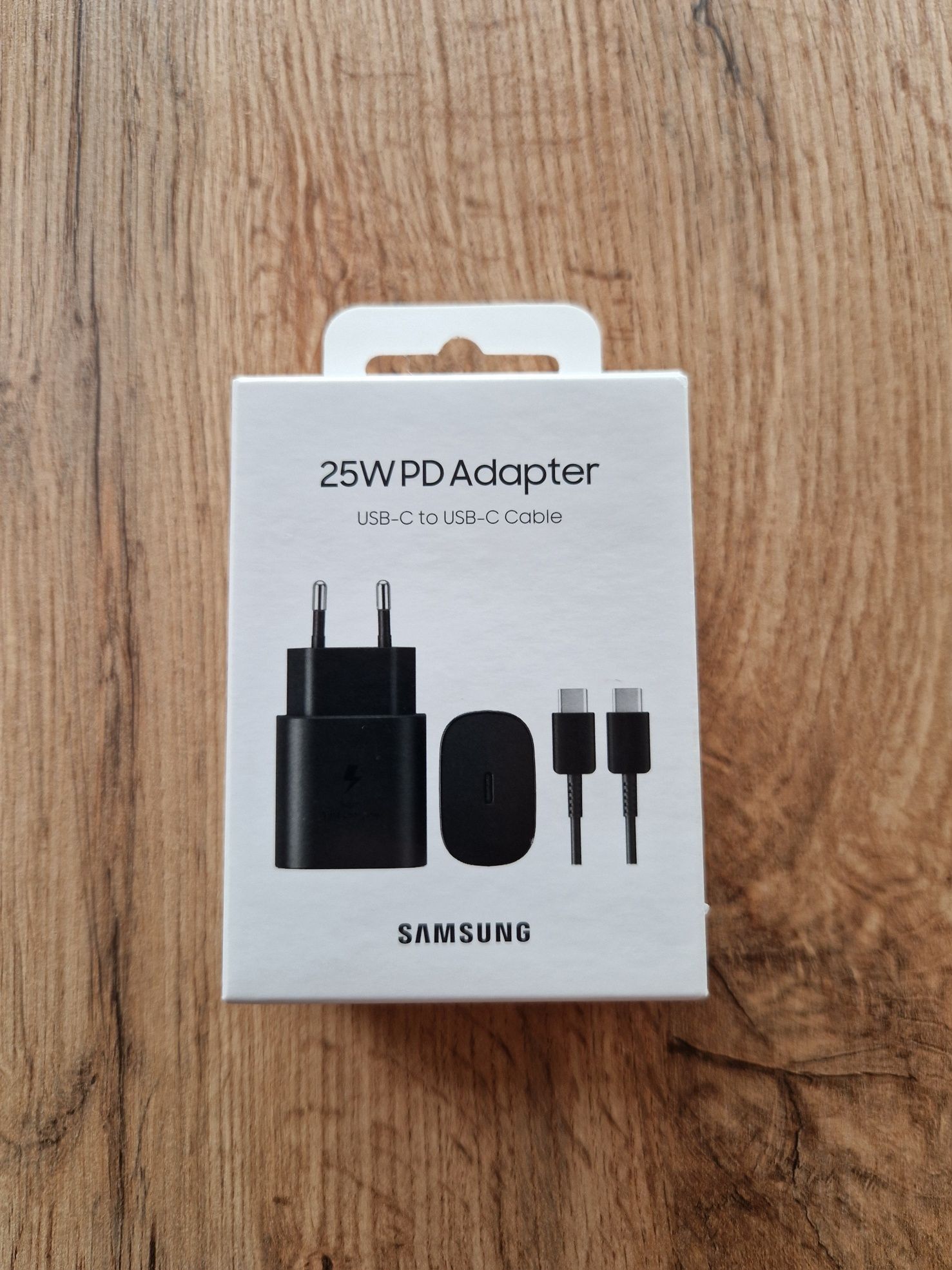 Мережевий зарядний пристрій Samsung 25W Power Adapter з кабелем