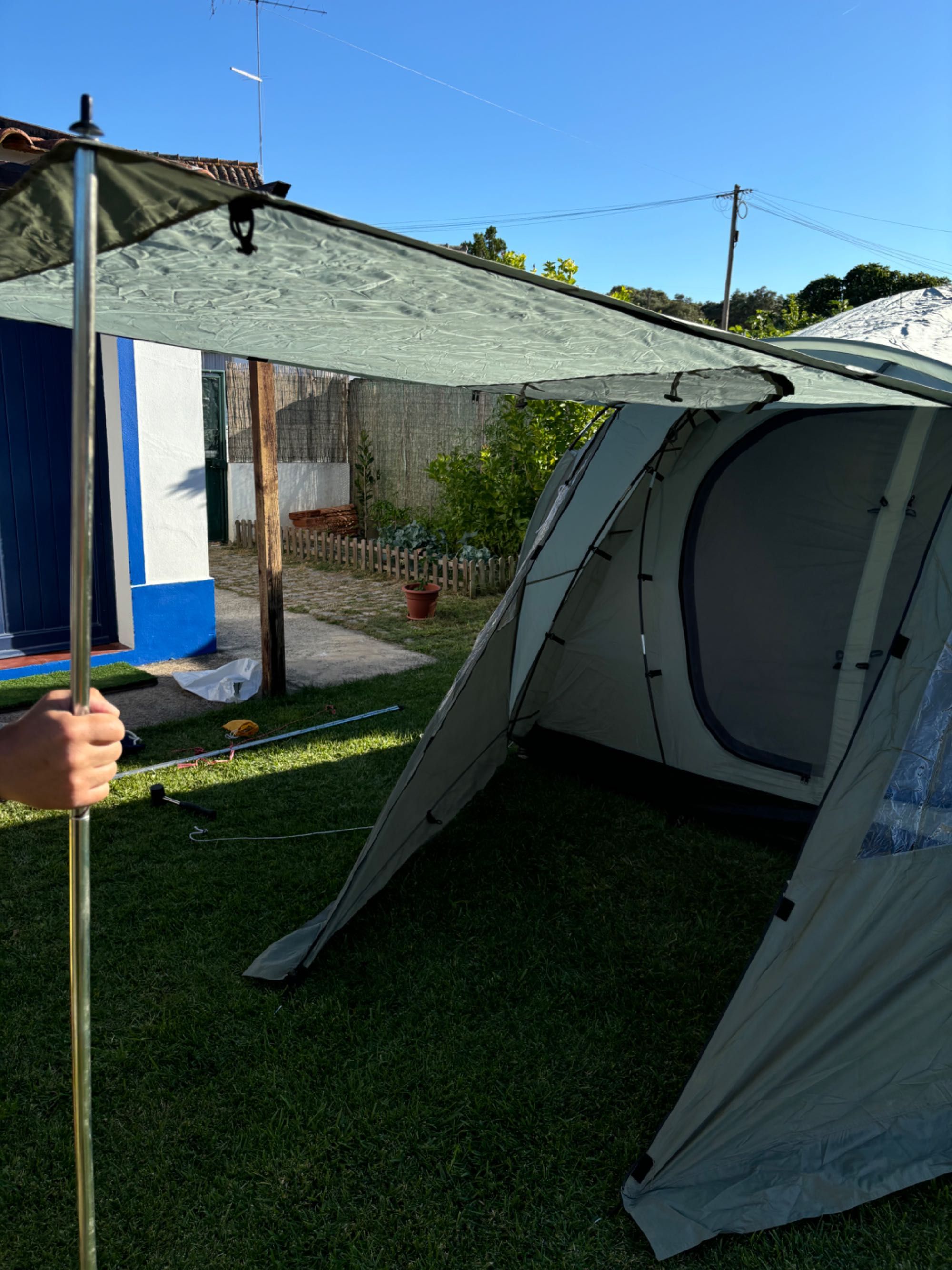 Tenda de campismo Berg, como nova, 2 quartos RESERVADA