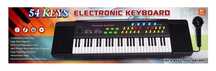 Organki, Pianinko, Keyboard Z Mikrofonem, 50 Cm