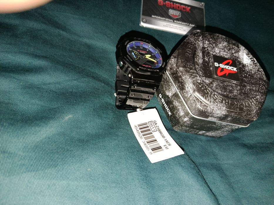 Casio G-SHOCK GA-2100rgb-1aer