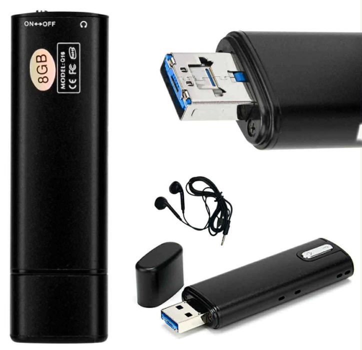 MINI LOKALIZATOR gps +dyktafon  2w1 dla rodziców kierowców  detektywów