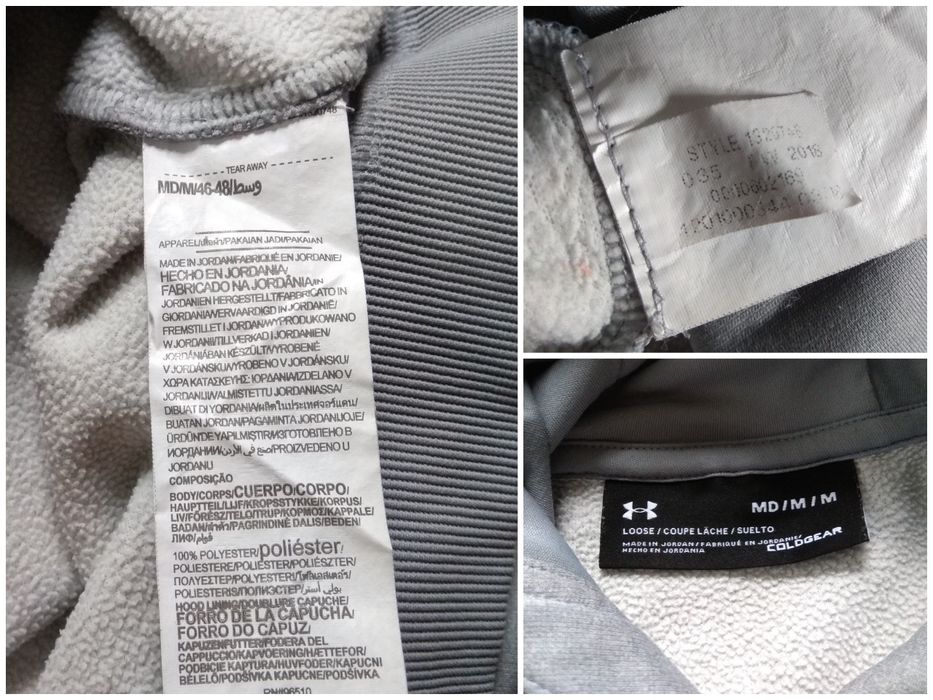 Under Armour Coldgear худи кофта оригинал M