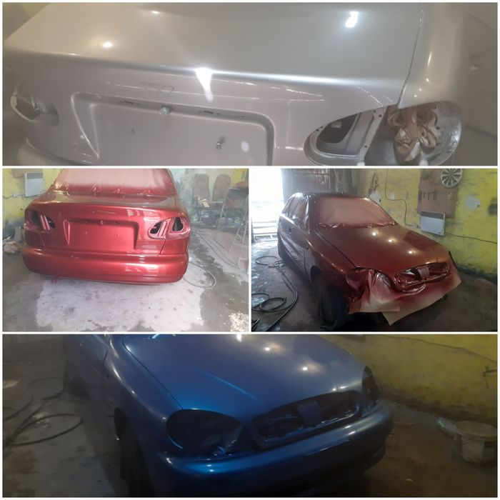 Покраска  рехтовка ,сварка