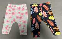 Legginsy dla dziewczynki w kwiaty roz.68 So Cute