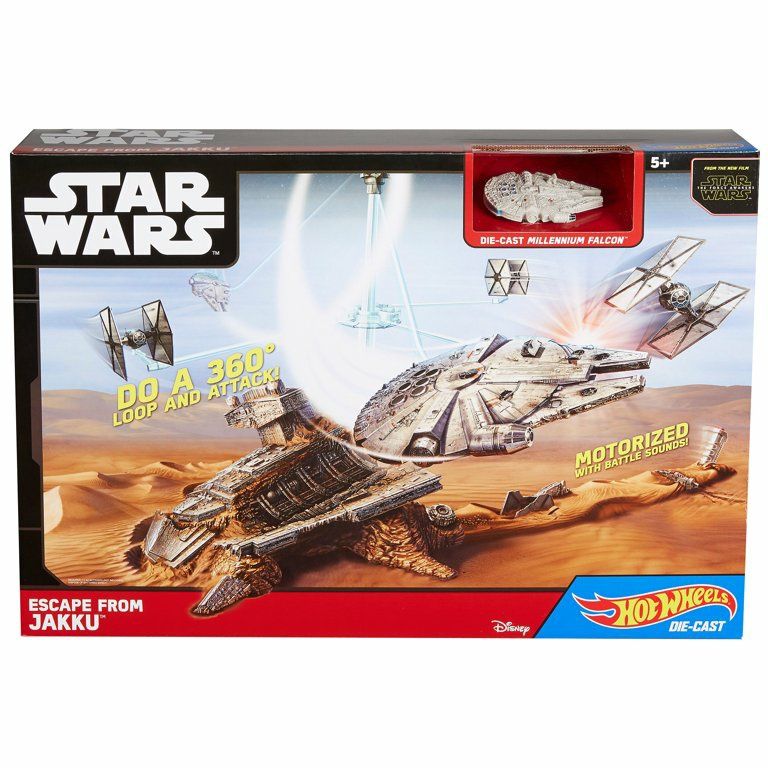 Ігровий набір Hotwheels хот вілс Зоряні війни Втеча з Джакку Star Wars