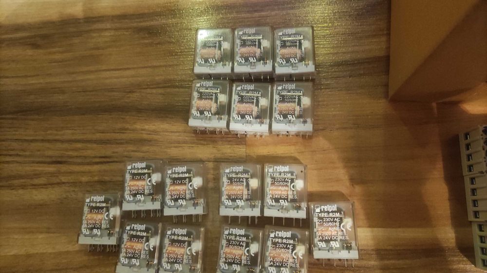 Relpol lampka rlk-3k, R2M230AC, R4N 230V, 24V AC, DC i inne