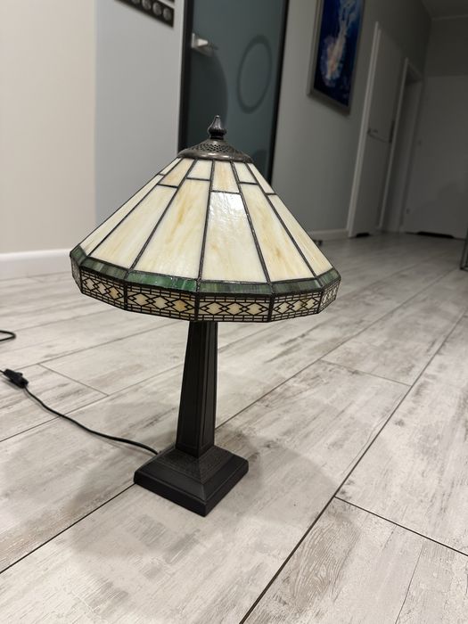 Lampa stolowa witraż Tiffany