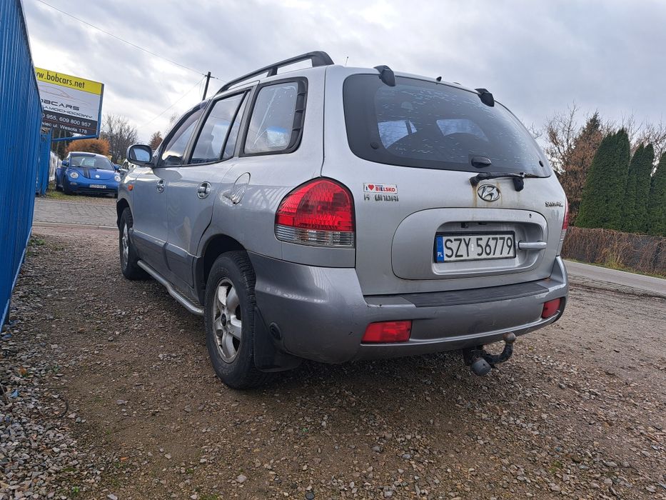 SantaFe 2.0 Gaz LPG Anglik Tanio Zarejestrowany Okazja Zadbany Serwis