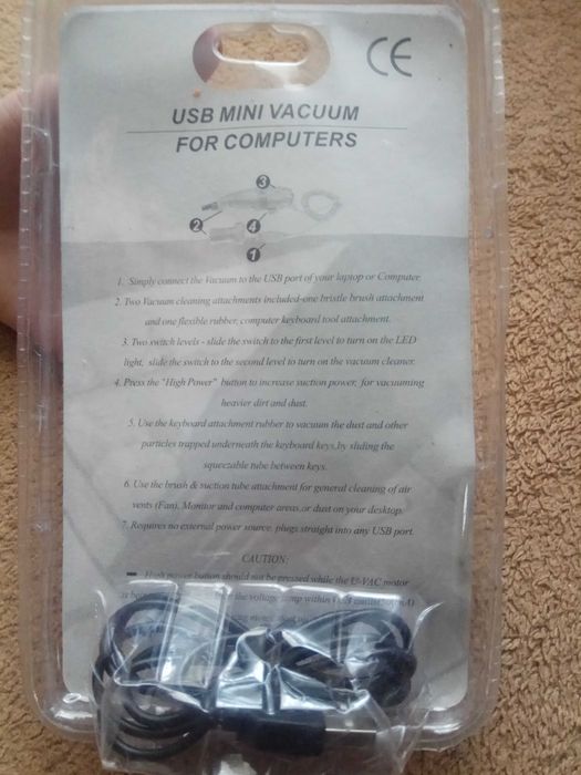 usb пилосос для клавіатури
