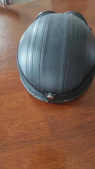 Kask   otwarty Orzeszek, twarzowy z okularami