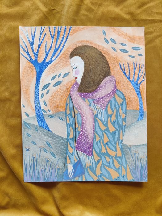 Rysunek ilustracja plakat 29,5x23,8