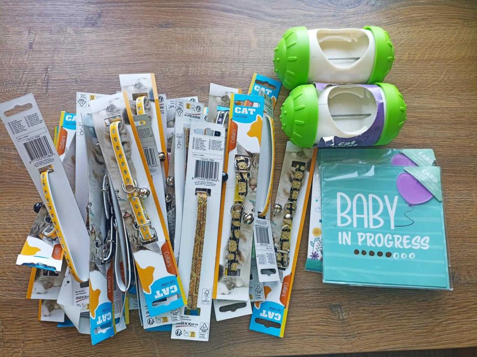 Zestaw dla kotka 30 szt. obroży