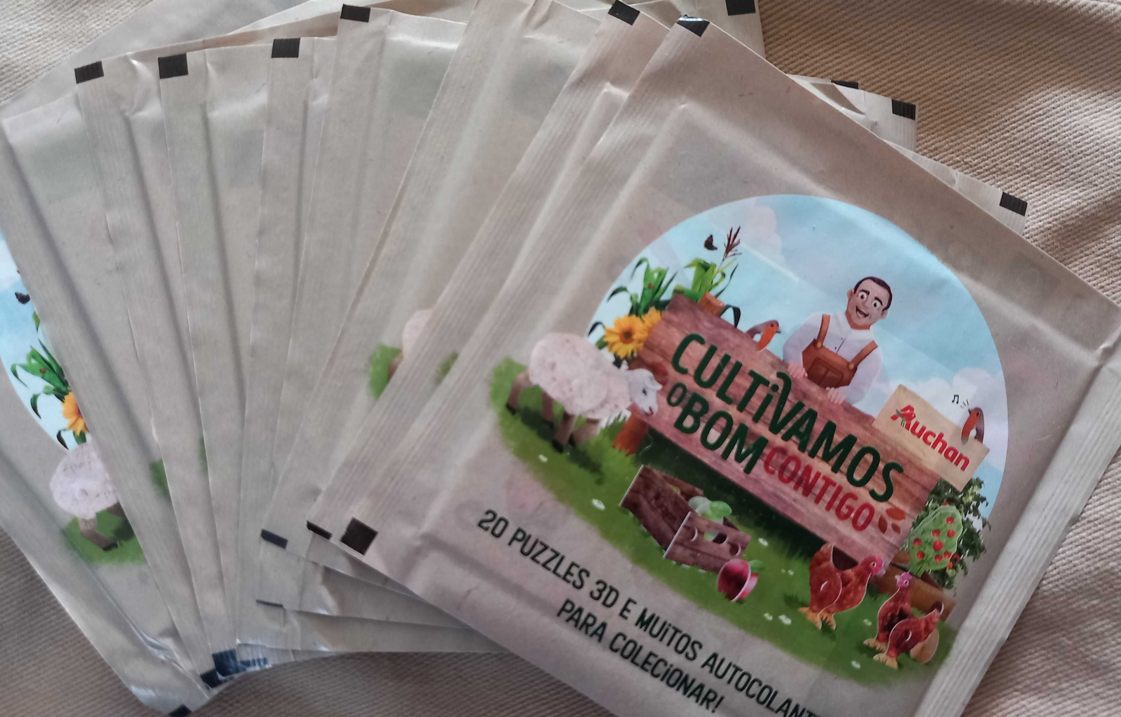 Cromos Auchan - Cultivamos o bom contigo - portes incluídos