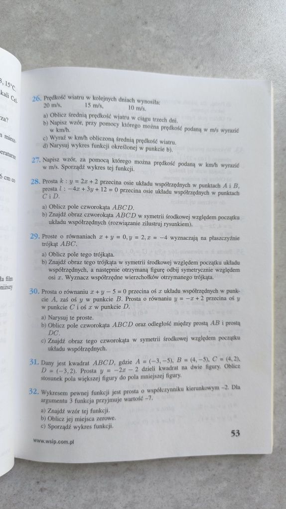 Matematyka wokół nas 3. Zbiór zadań. Gimnazjum. WSiP