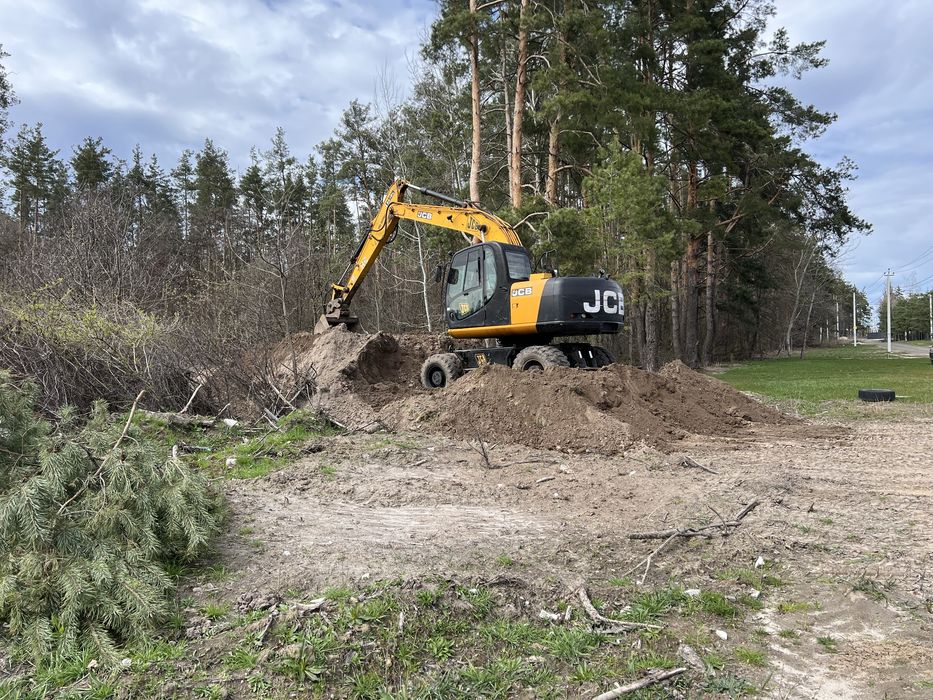 Послуги повноповоротного екскаватора JCB 145W