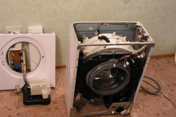 Ремонт стиральных машин на дому, ремонт неразборных баков и крестовин