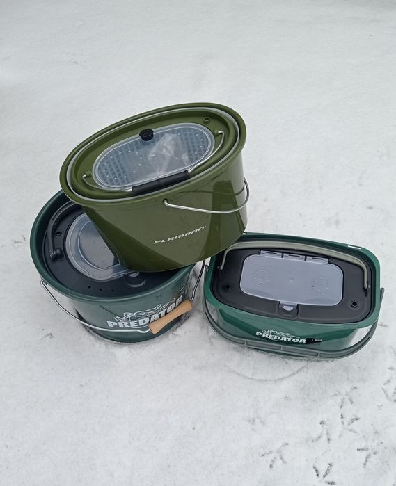 Канна для живца CARP ZOOM 7 литров (з компресором від Повербанка