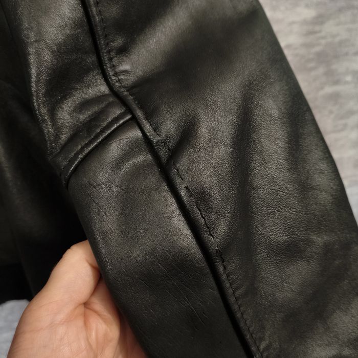 Винтажная 70's кожаная куртка кожанка пилот авиатор talon zip бомбер