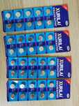 40 x Bateria Guzikowa Alkaliczna xurilai A 76 AG13 1154 LR44 AG13