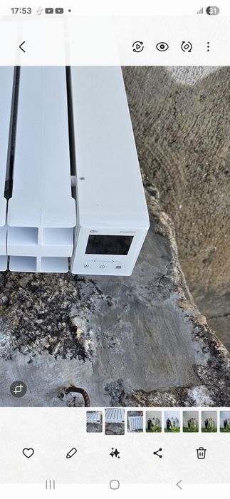 Radiador eletrico com Wi-Fi