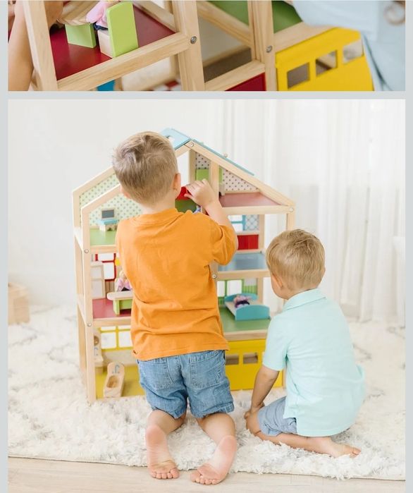 Domek dla lalek drewniany duży Melissa & Doug