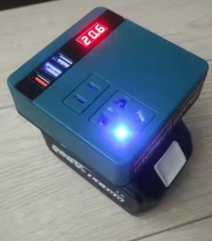 Инвертор (преобразователь) на аккумулятор Makita