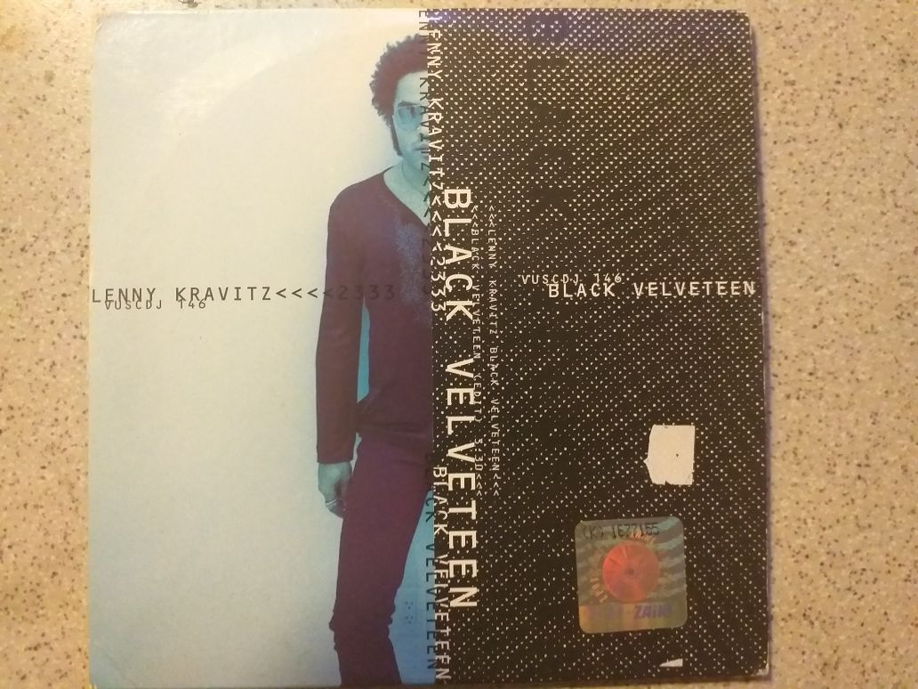 CD Singiel Lenny Kravitz Black Velveteen Virgin 1999