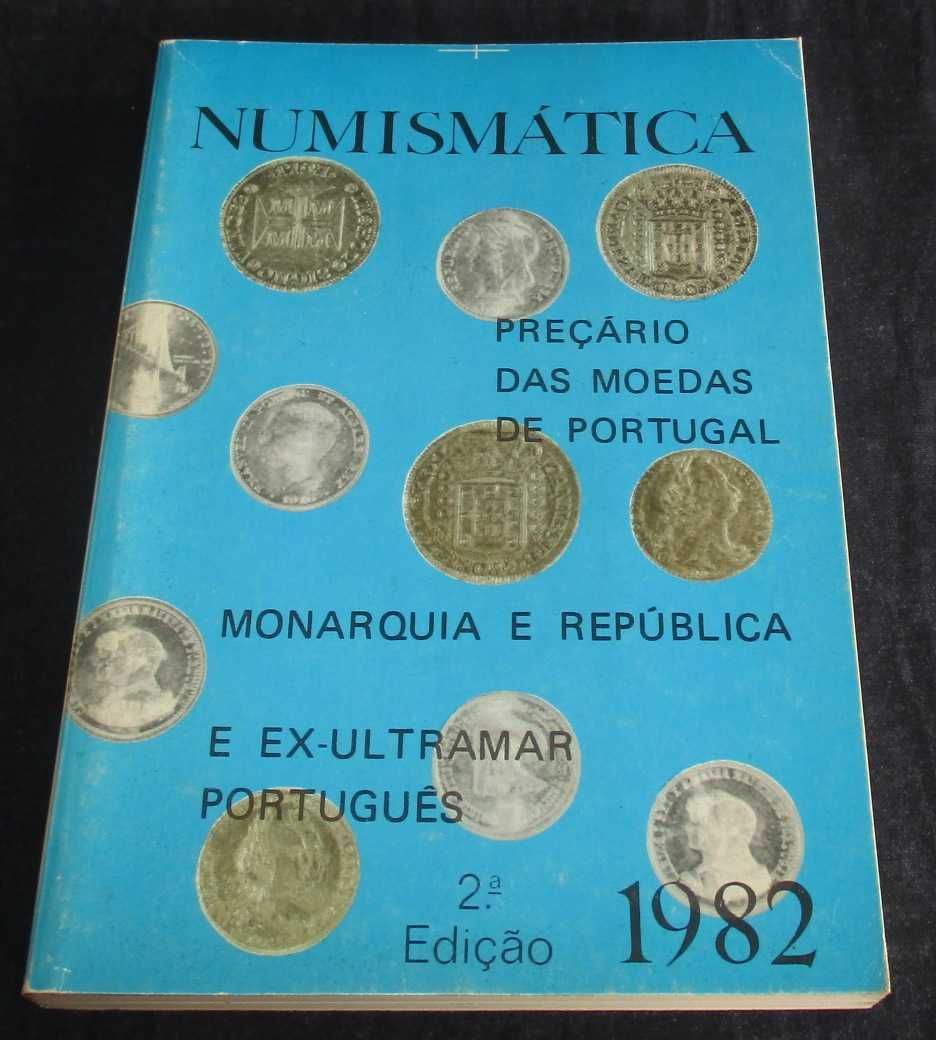 Livro Numismática Preçário das Moedas 1982