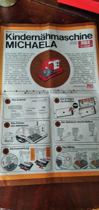 Sprzedam PIKO maszynę do szycia dla dzieci dawne NRD rok 1979