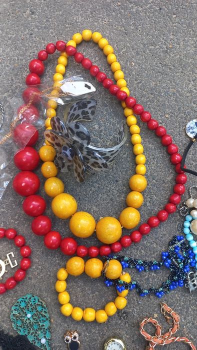 Бусы, брошь, браслет, одним лотом!