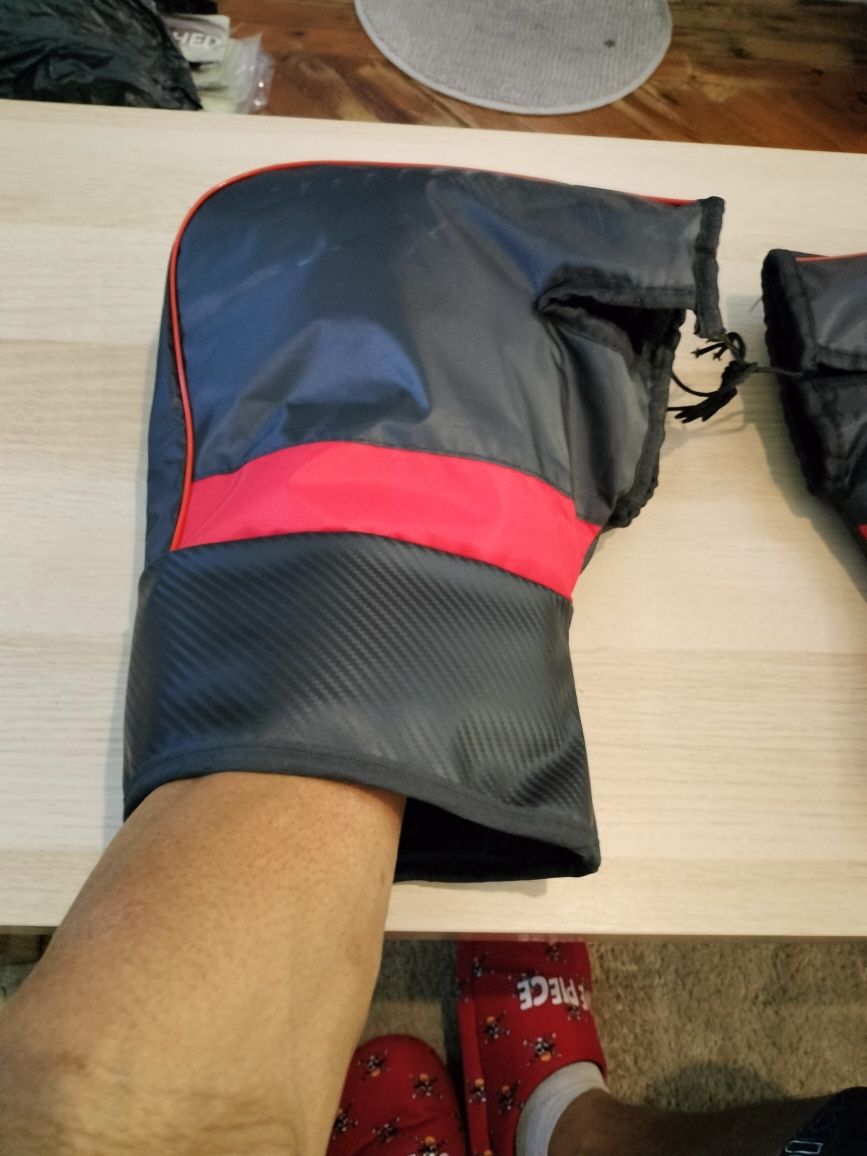 Luva aquecida / impermeável /Luva para guidão de moto-bicicleta / Mang