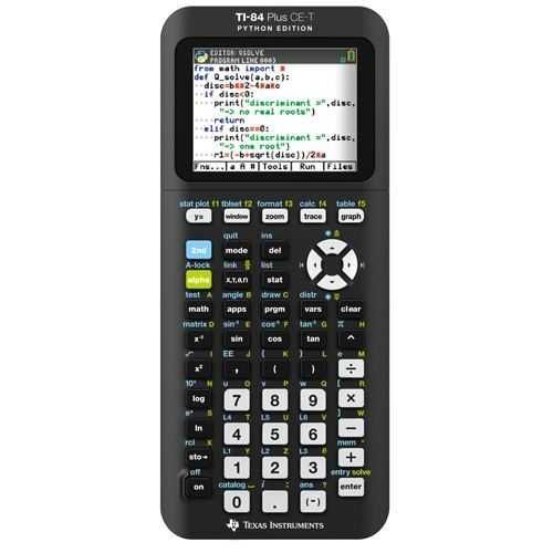 Calculadora Texas Instruments TI-84 Plus CE-T Python Edition