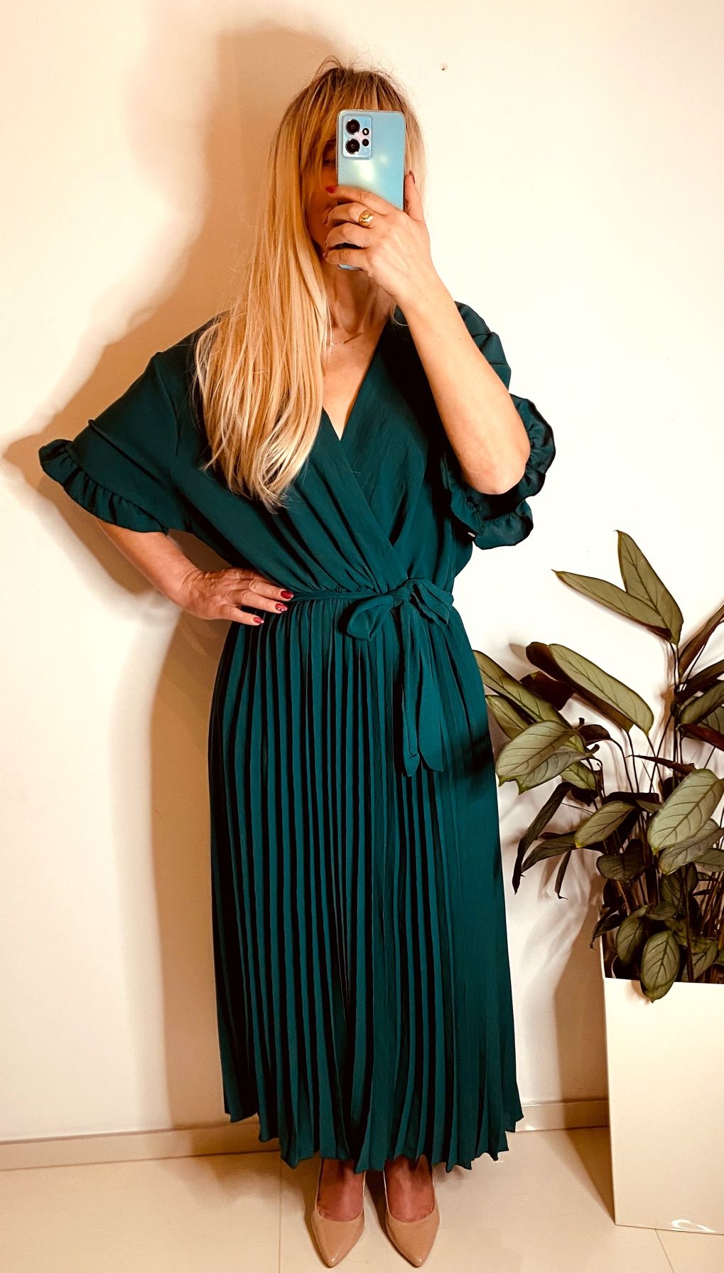 Sukienka plus size 4xl 5xl wyszczuplająca