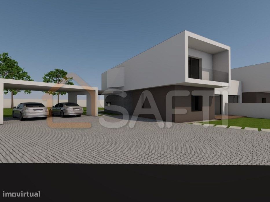 Moradia V5 na Quinta do Bonito, no Entroncamento com piscina .