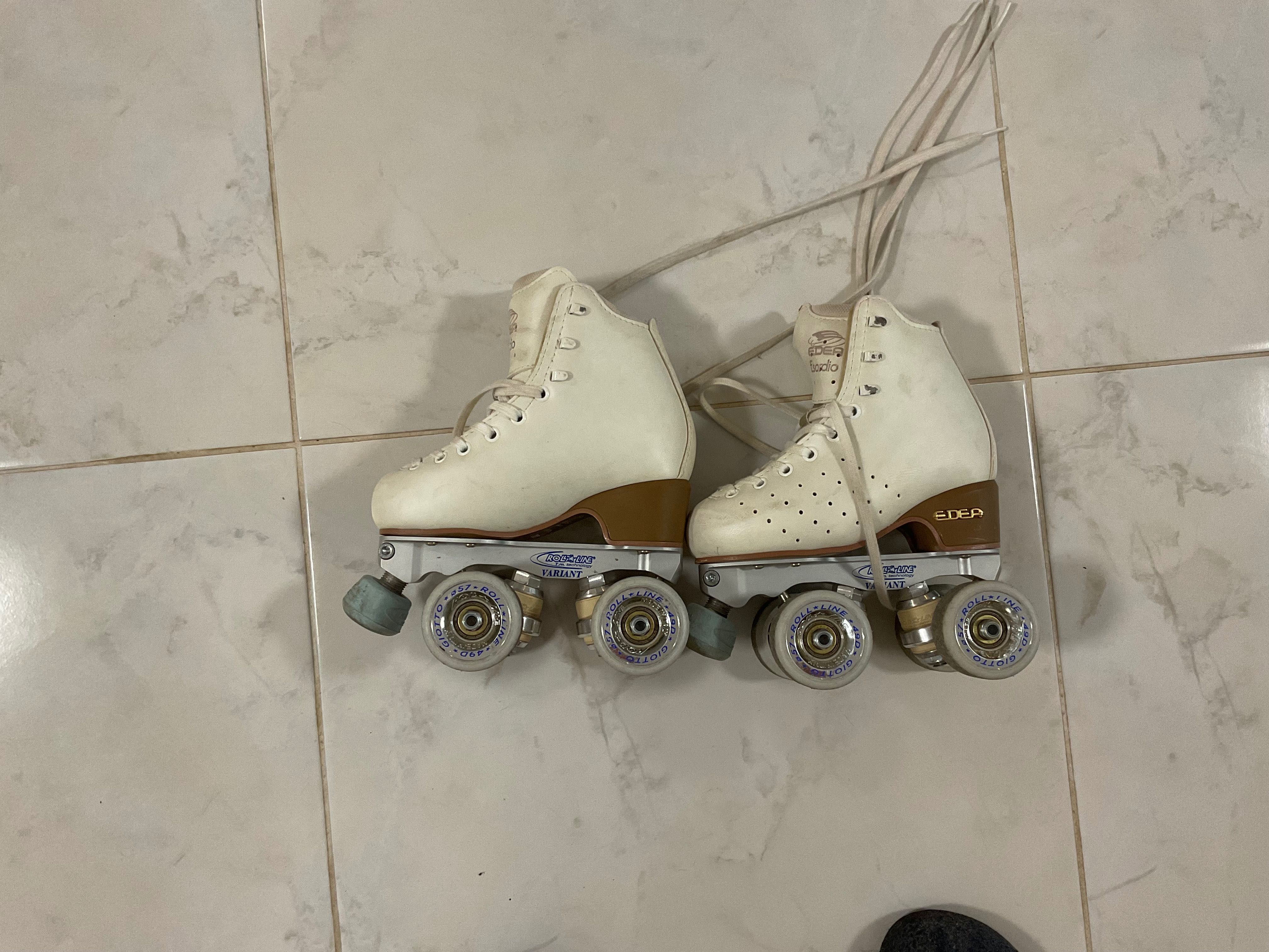 EDEA Patins Artísticos Usados – Tamanho 200