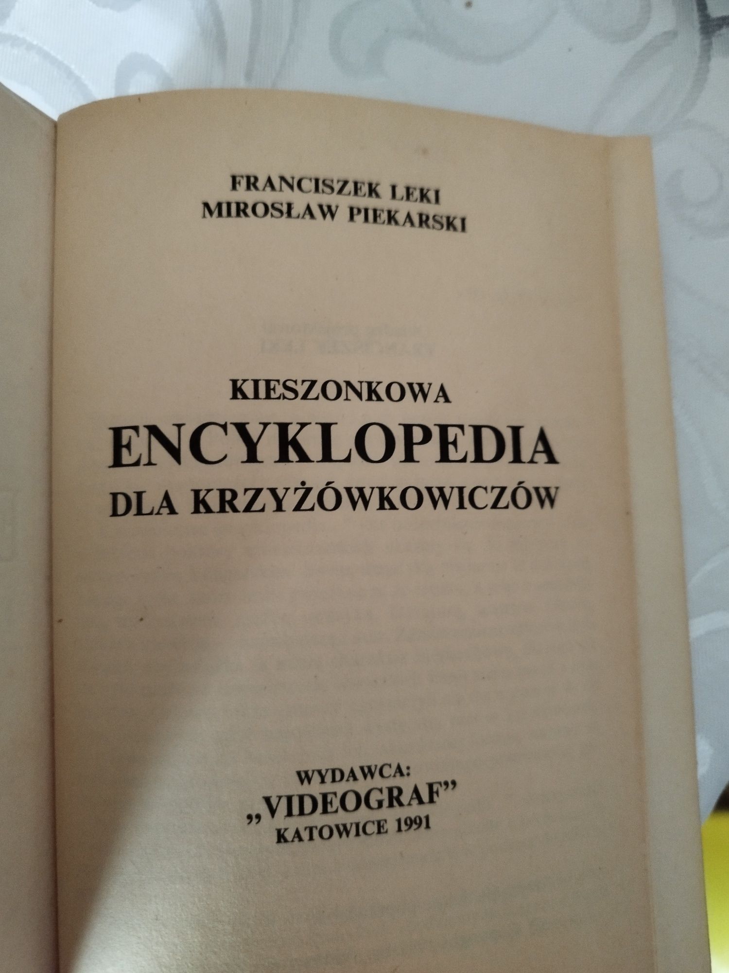 Encyklopedia dla krzyzowkowiczów