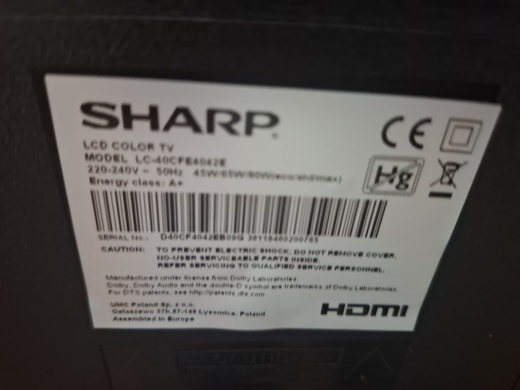 Telewizor Sharp LC-40CFE4042E