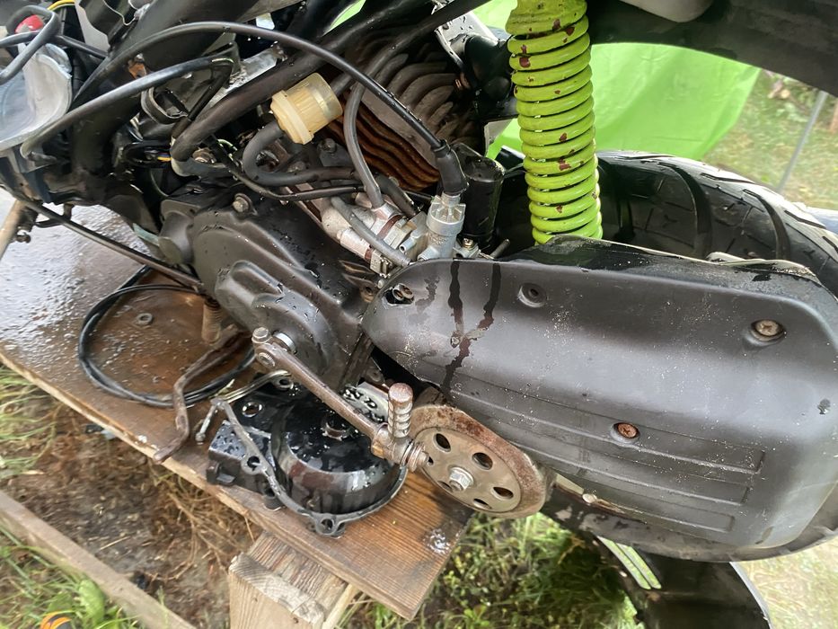 Двигатель на скутер Honda Tact AF-24