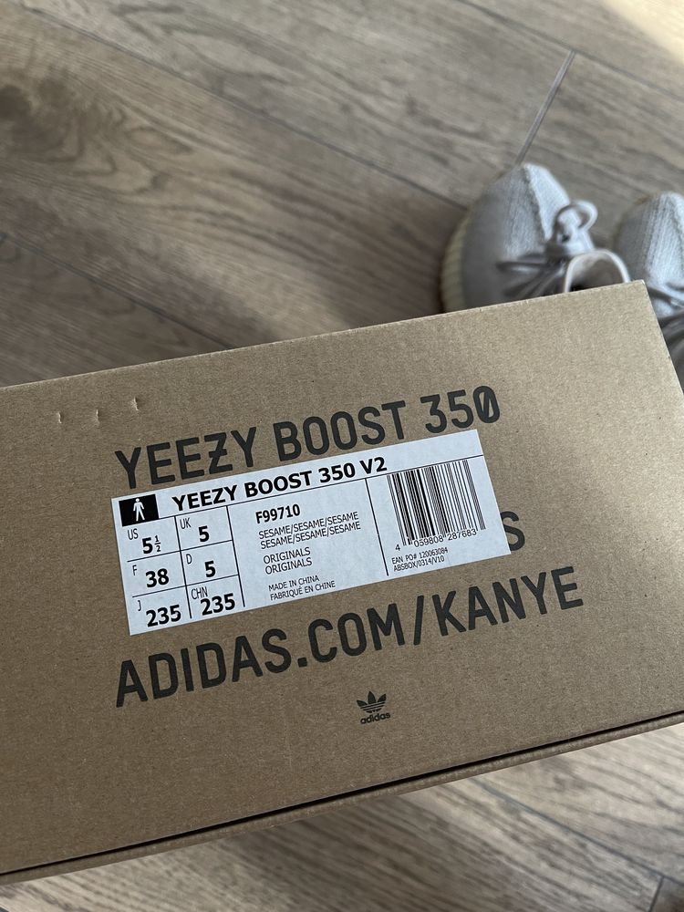 Yeezy Boost 350 V2 Sesame 38 Jak Nowe