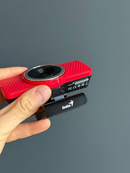 Веб-камера Genius ECam 8000 Red Full HD 1080P