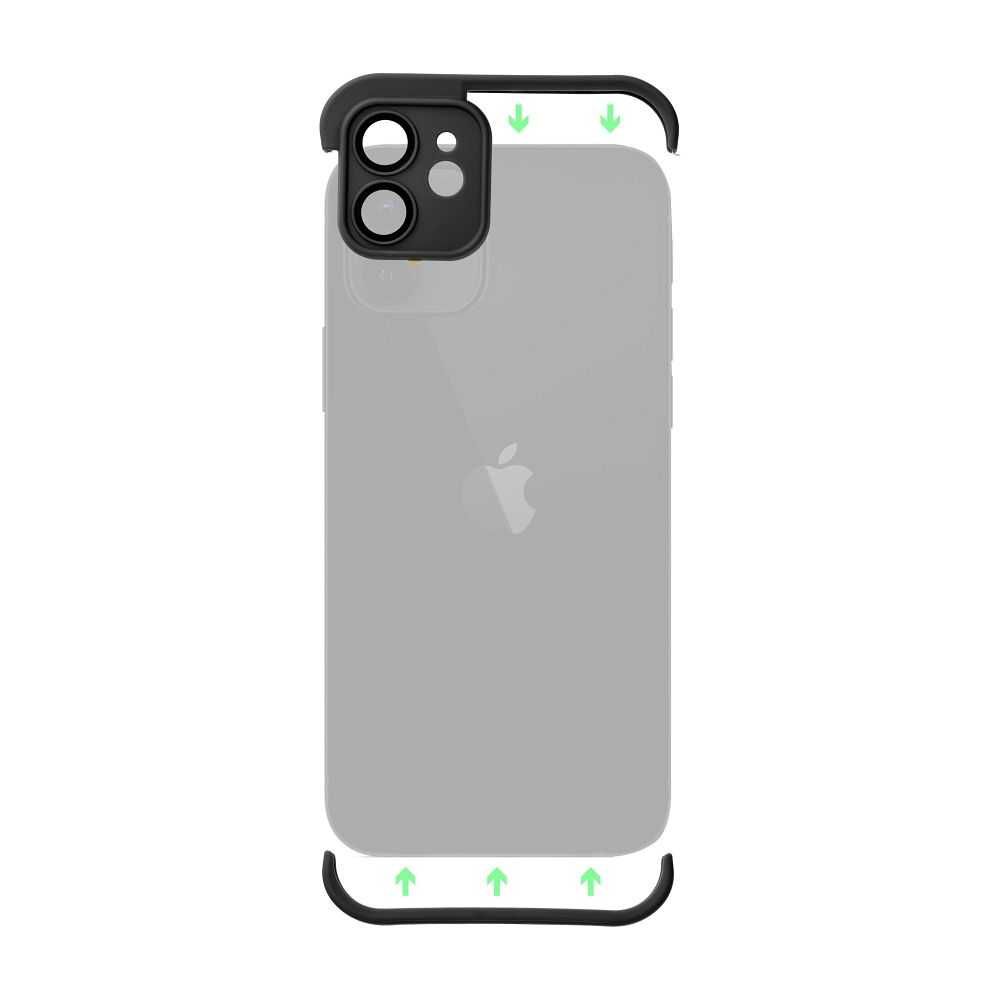 Mini Bumper iPhone 15 Plus - czarne