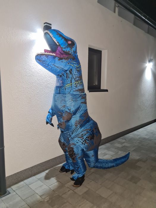 Kostium nadmuchiwany strój dinozaura Duży Imprezy dla dzieci Animacje