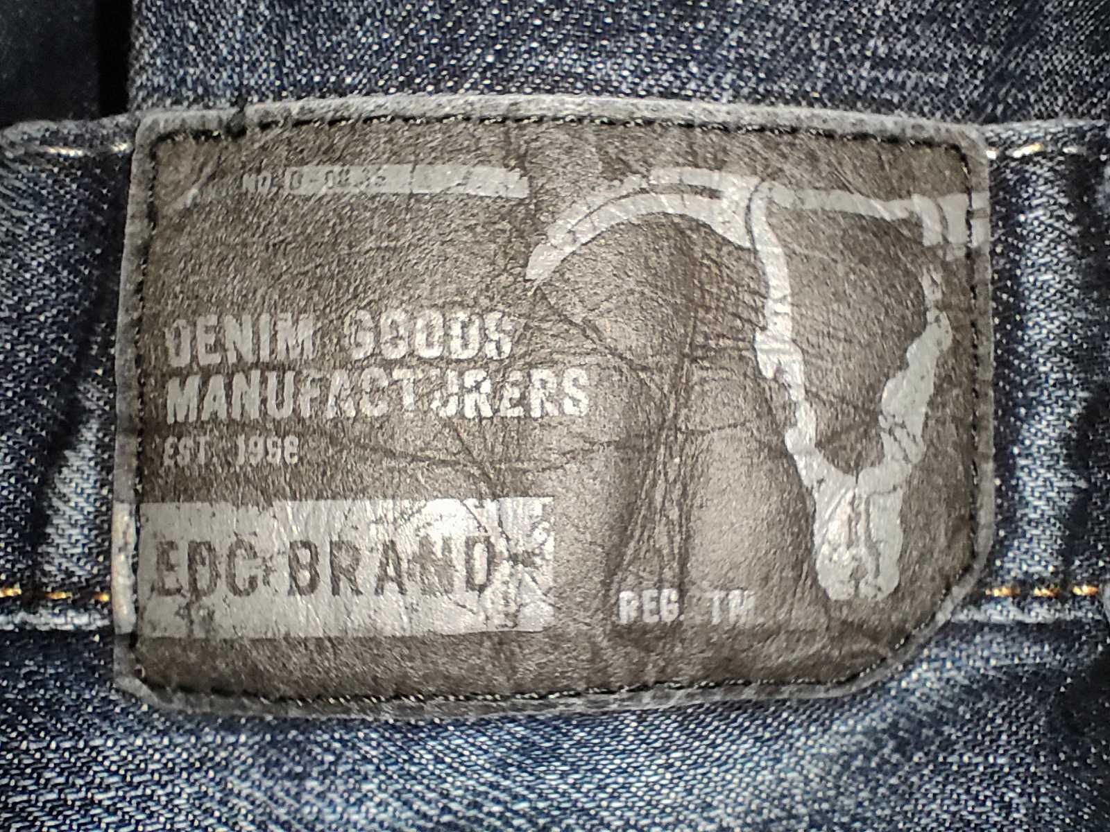 Spodnie męskie jeans EDC BRAND pas 90 r 31/32