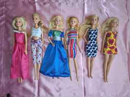 Lalki Barbie w ubraniach