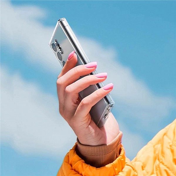 Etui Spigen Ultra Hybrid na Samsung Galaxy S23 Ultra - przezroczyste