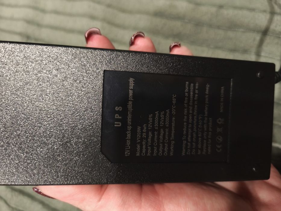 Mini UPS безперебійник для роутера