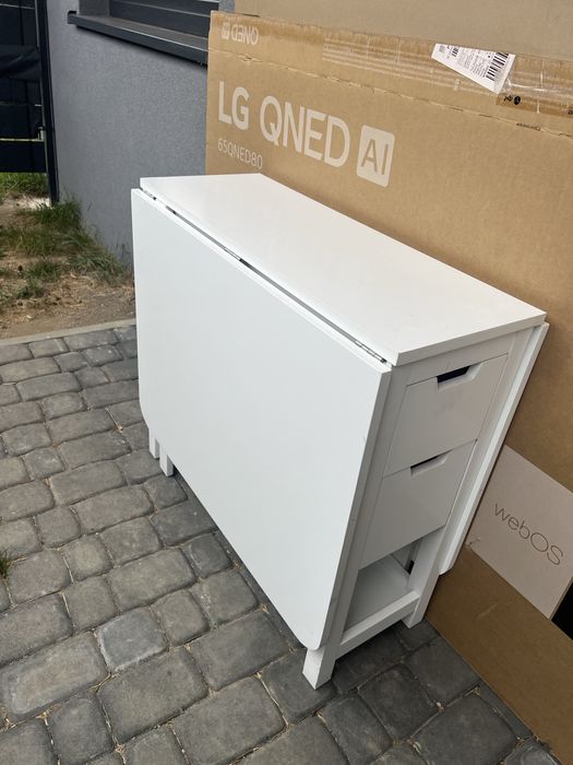Komoda z funkcją stołu. Rozkładana - Stół